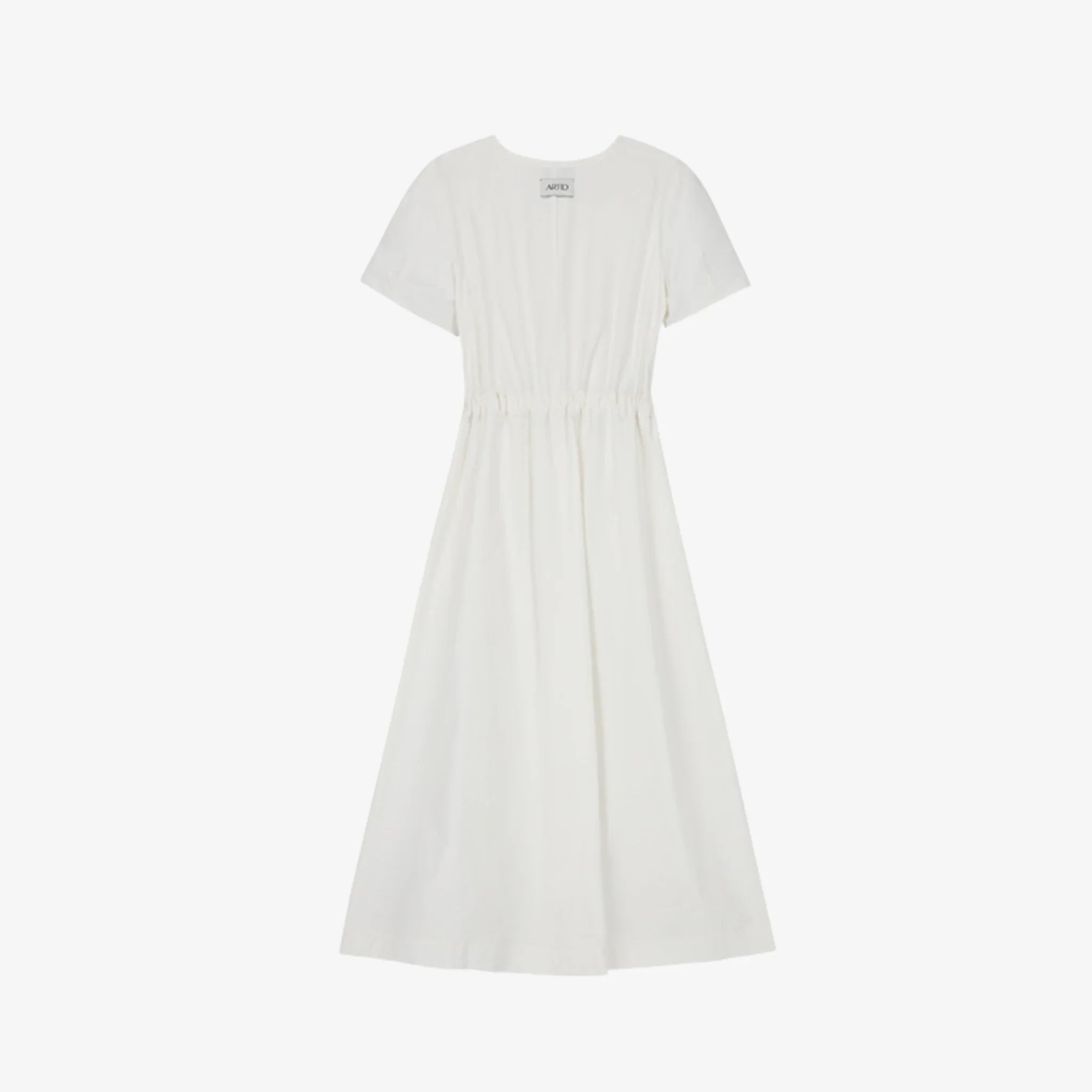 ARTID TWO-WAY COTTON SHORT-SLEEVE DRESS-3
