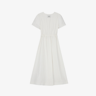 TWO-WAY COTTON SHORT-SLEEVE DRESS