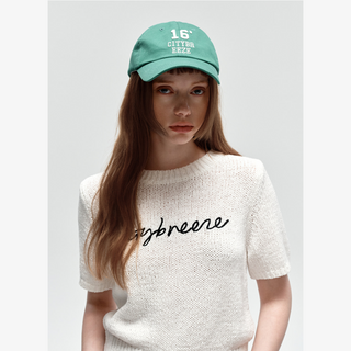 LOGO FELTED APPLIQUE BALLCAP