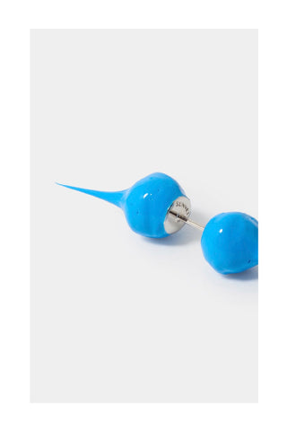 Spike Rubberized Mini Earrings