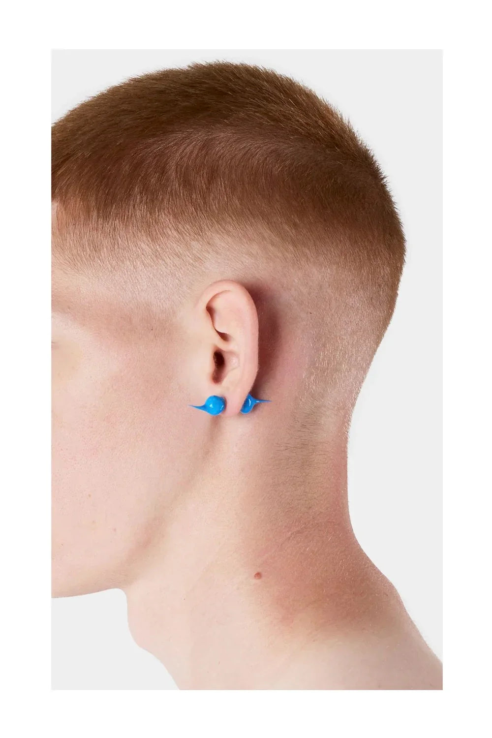 SUNNEI Spike Rubberized Mini Earrings-3