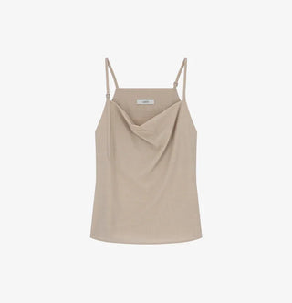 ARTID COWL NECK SLEEVELESS BLOUSE