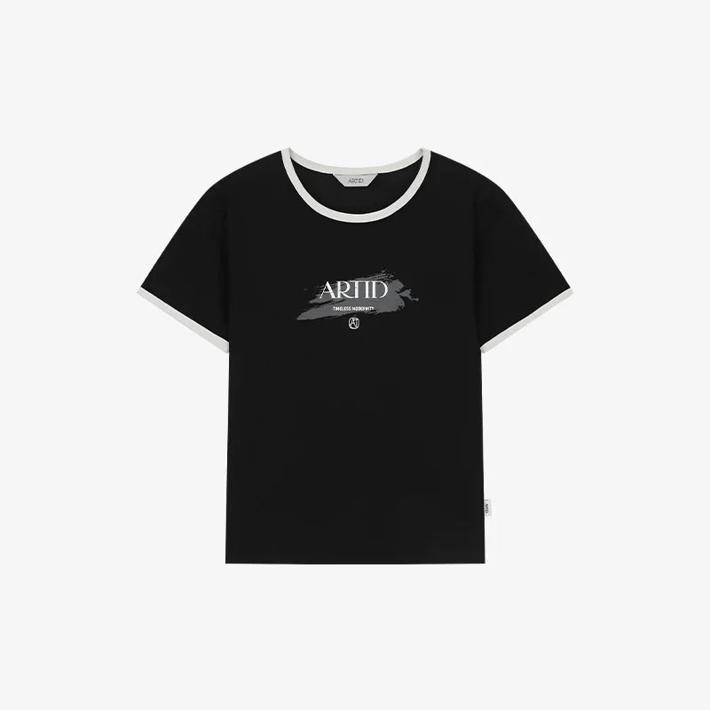 ARTID SPREAD COLOR BLOCK RINGER T SHIRT