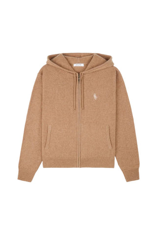 SRC 캐시미어 지퍼 후드 티셔츠