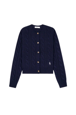 SRC Cable-knit Cashmere Cardigan