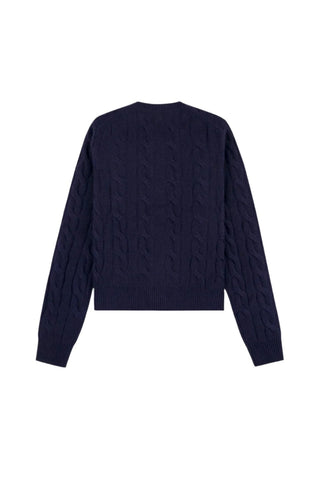 SRC Cable-knit Cashmere Cardigan