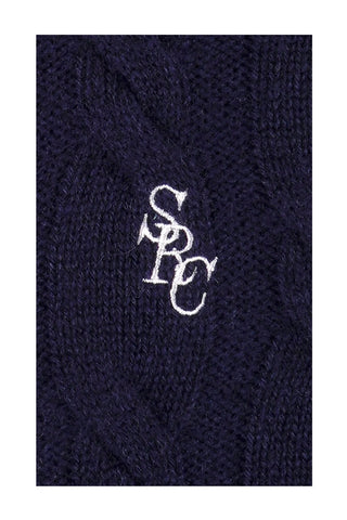 SRC Cable-knit Cashmere Cardigan