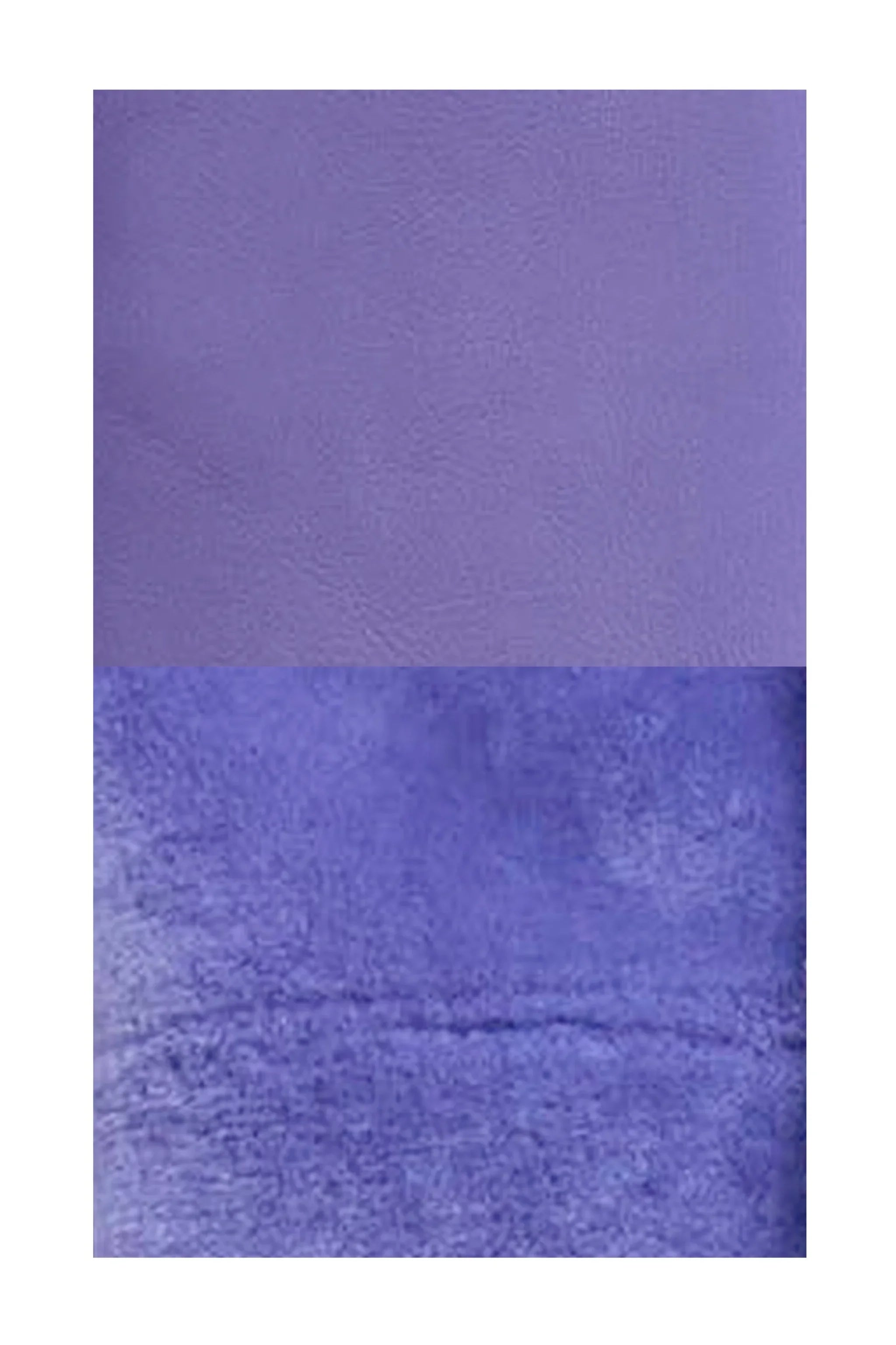 Two shades of purple leather textures, smooth on top and suede-like on bottom