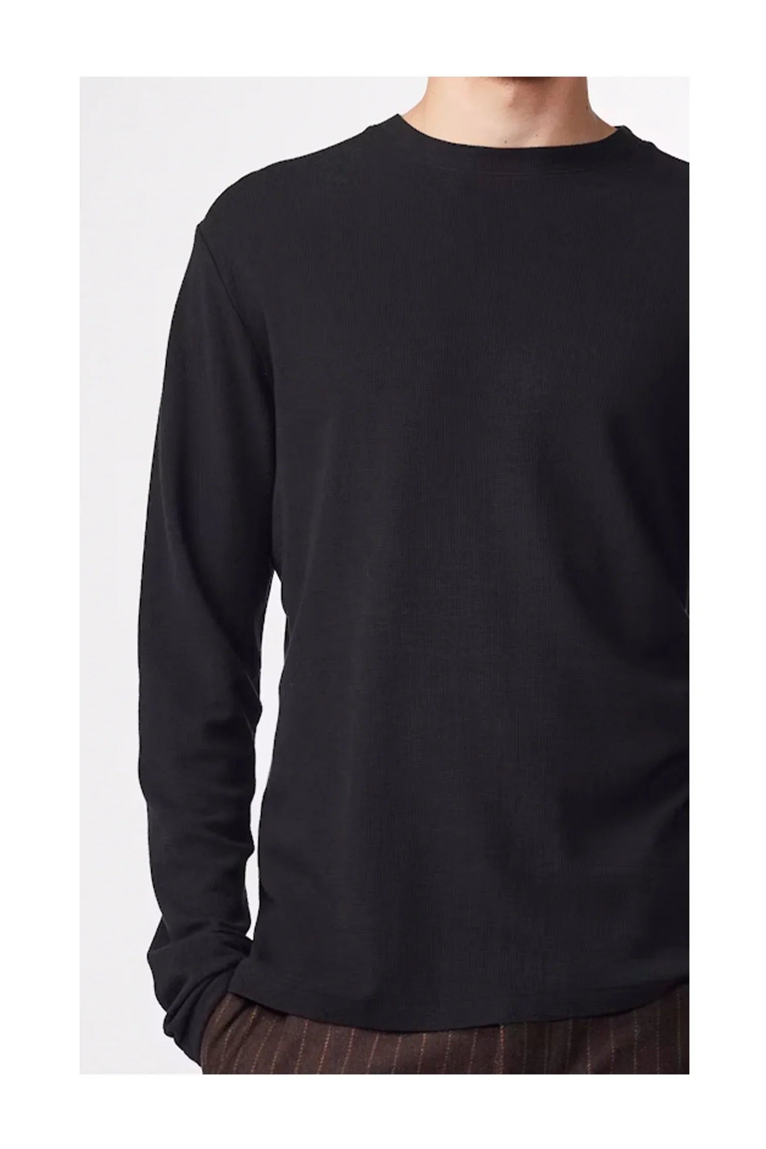 NN.07 Clive Waffle Knit Tee-3