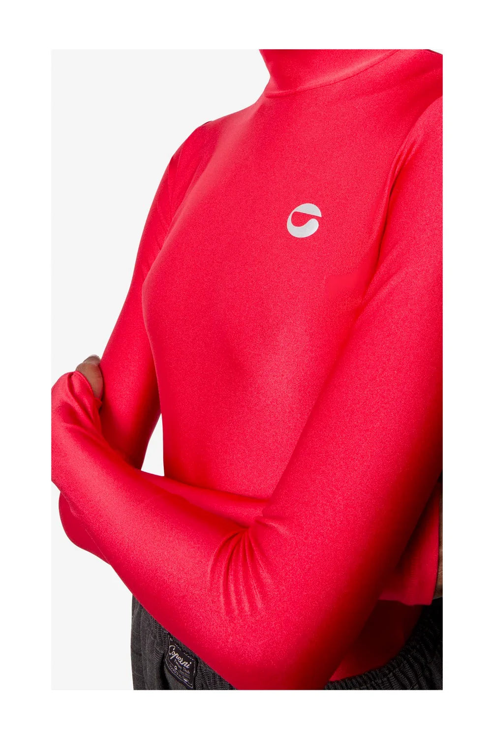 COPERNI Tight High Neck Top | RED-2