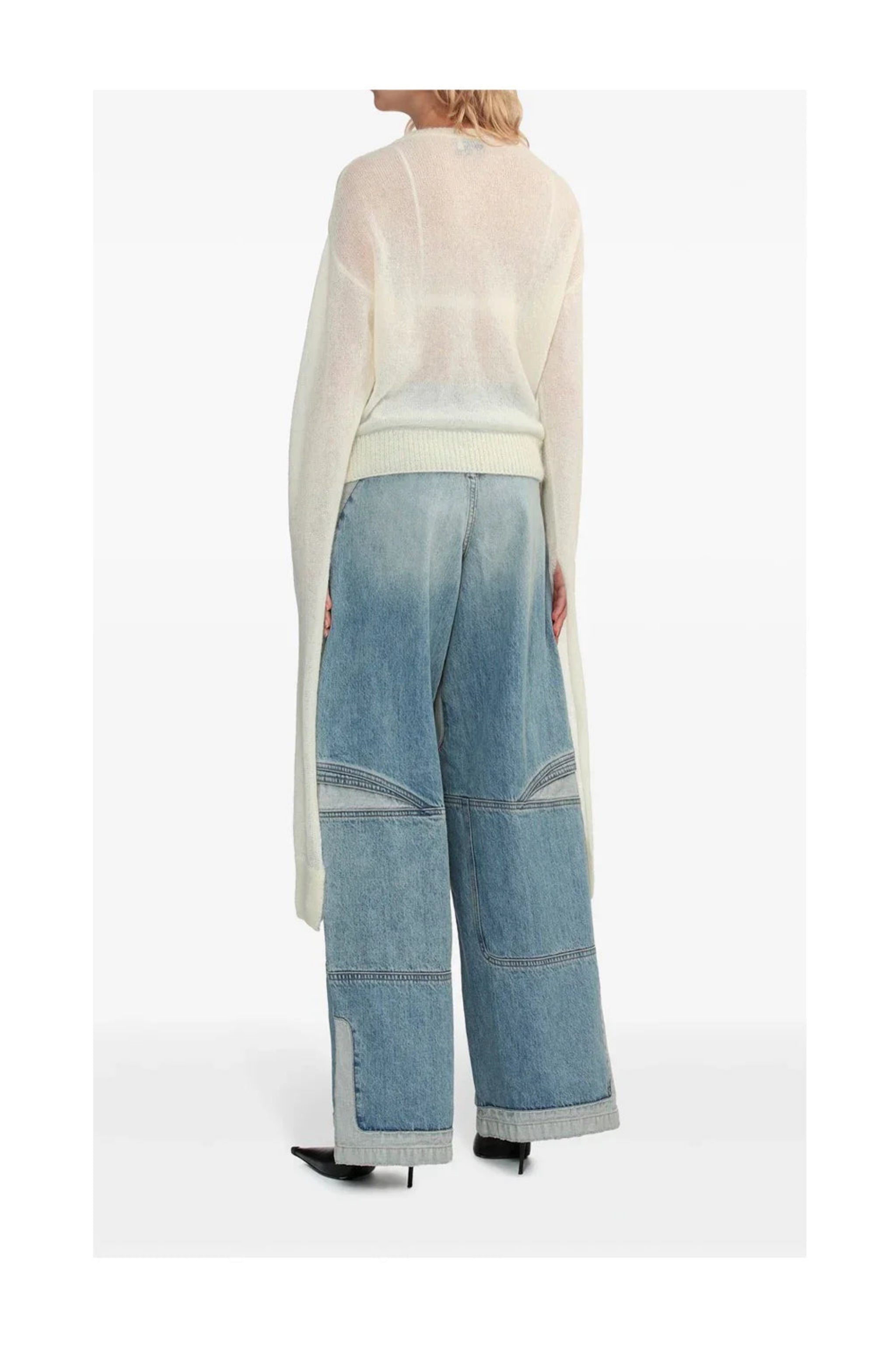 COPERNI Knotted Sleeves Jumper | WHITE-3