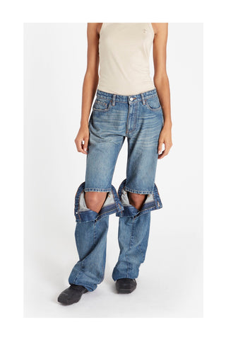 Open Knee Jeans