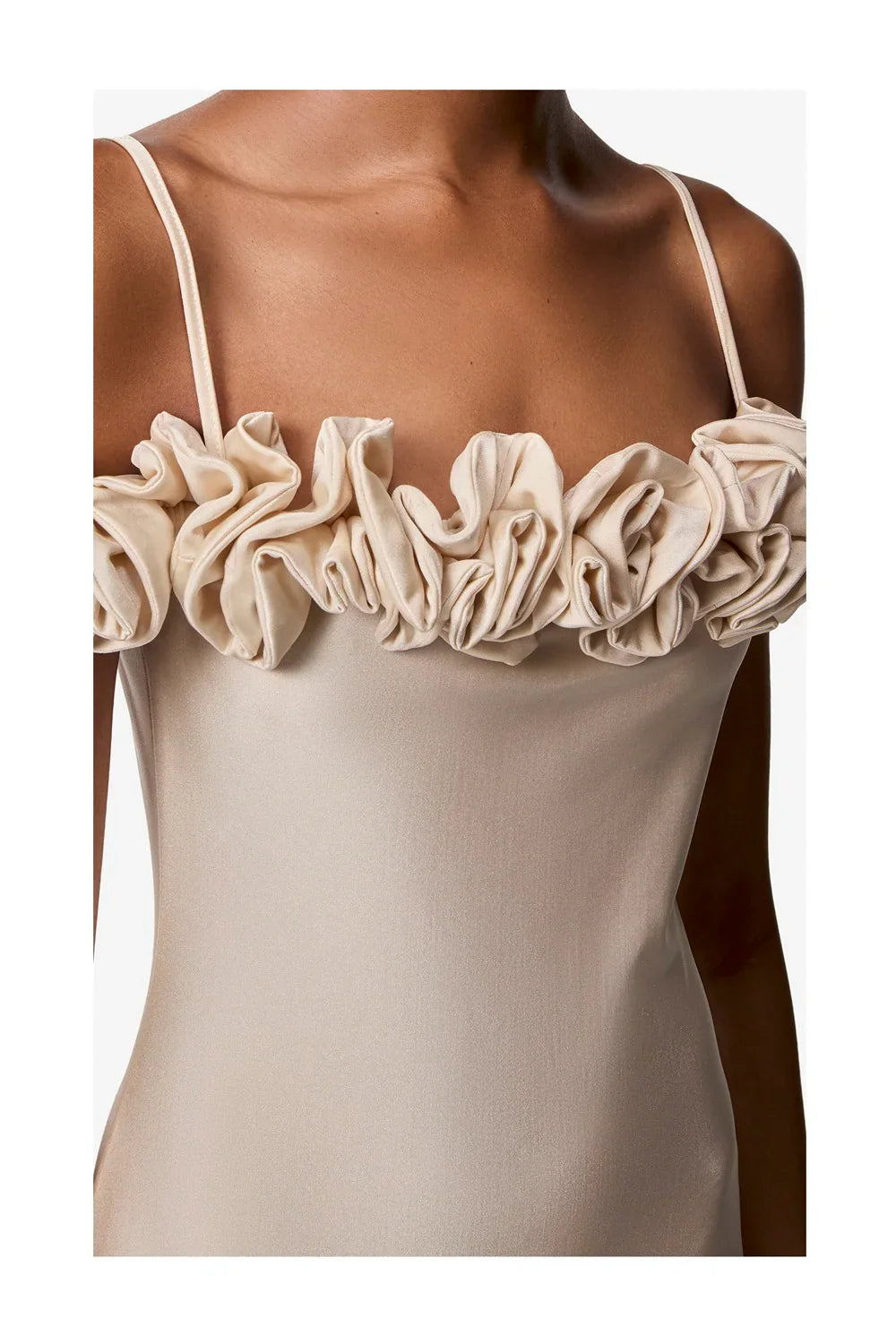 COPERNI Ruffle Dress | BEIGE-4