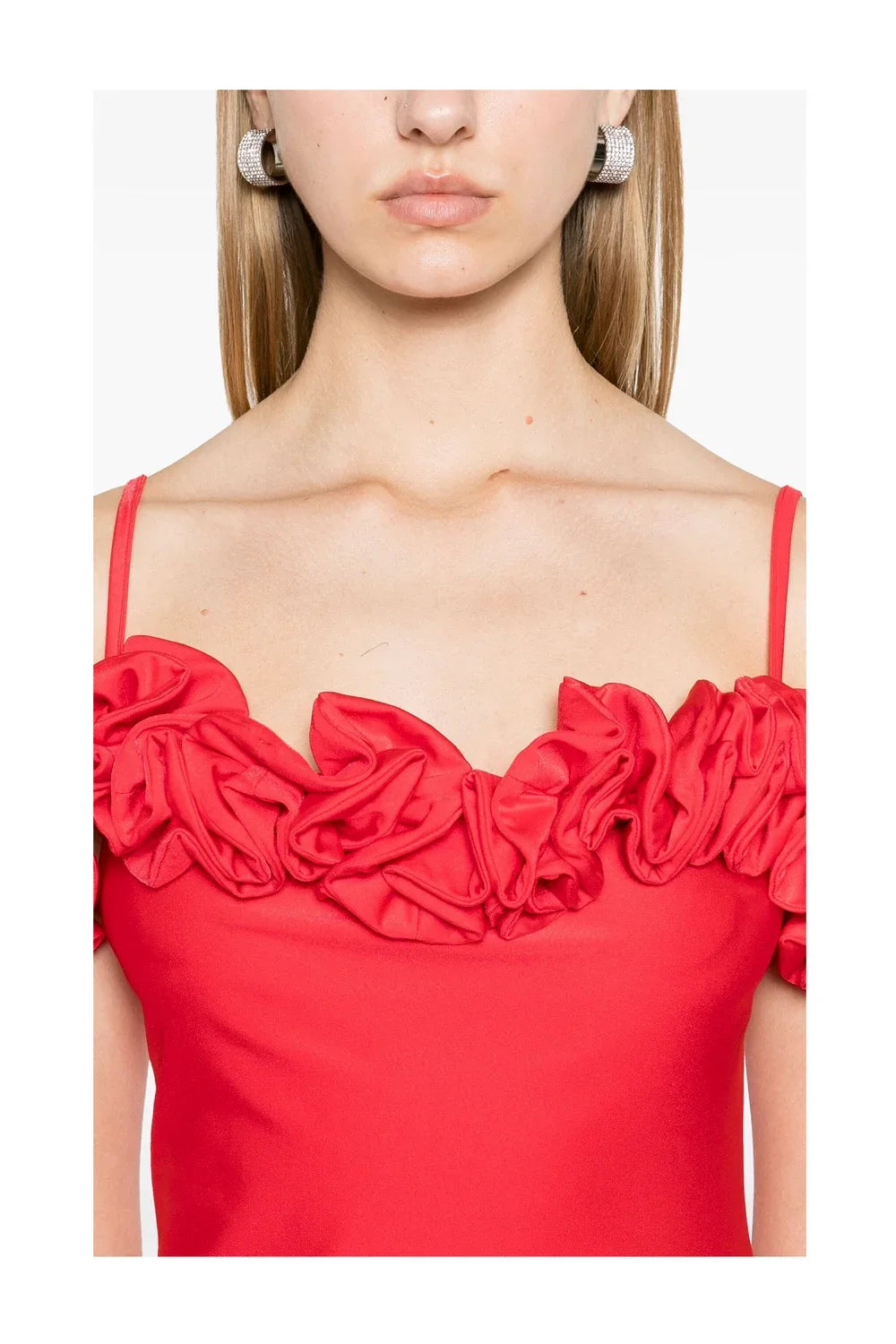 COPERNI Ruffle Dress | RED-4