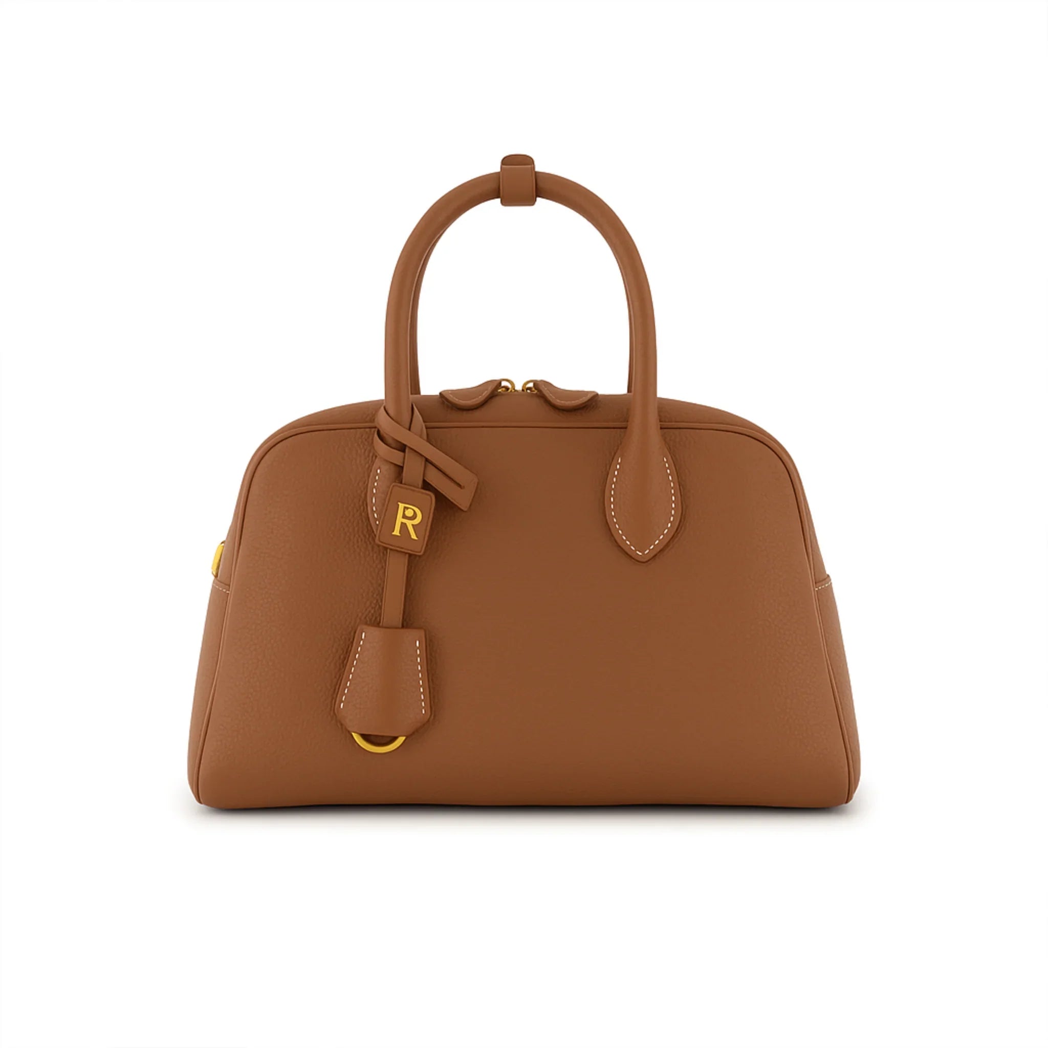 UMER MRRV TR BOSTON BAG | NOISETTE BROWN