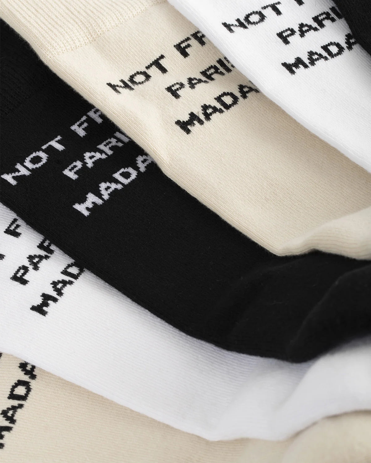 DRÔLE DE MONSIEUR Slogan Socks Pack-2