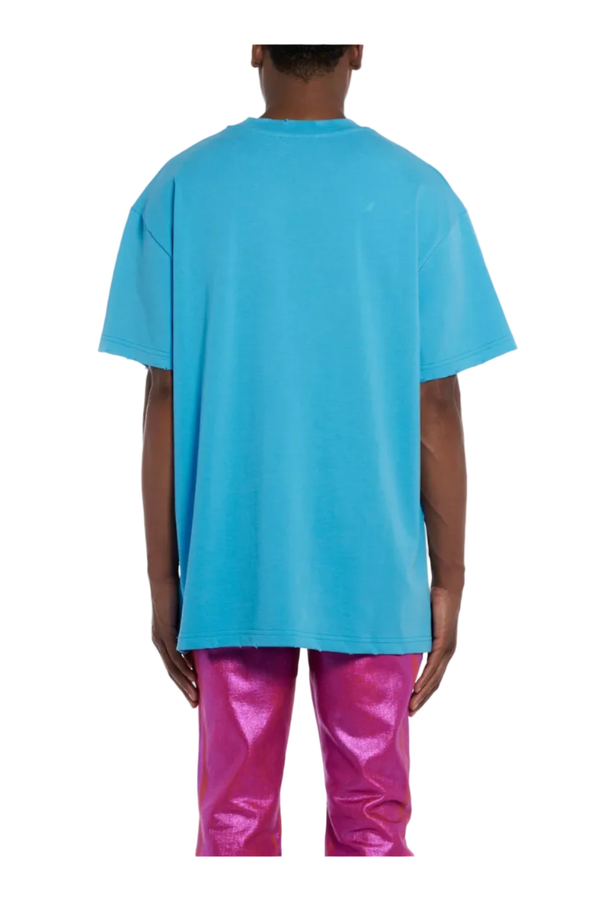 MEMBERS OF THE RAGE Distressed T-Shirt Small Logo-2