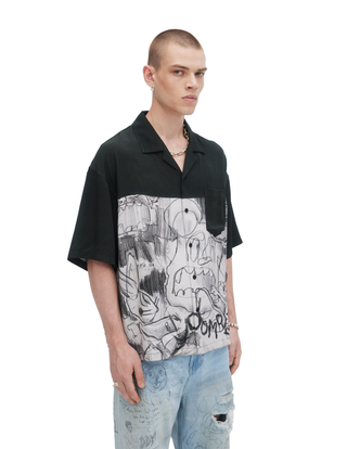 DOMREBEL Therapy Camp Collar Shirt