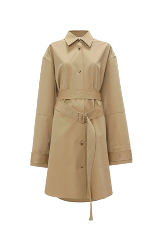 Double Wrap Trench Dress