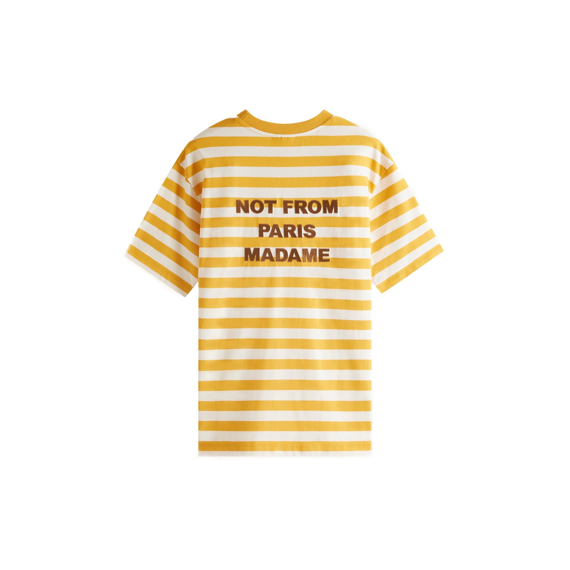 ＜DROLE DE MONSIEUR＞ SLOGAN RAYE Tシャツ Le T-Shirt Slogan Rayé