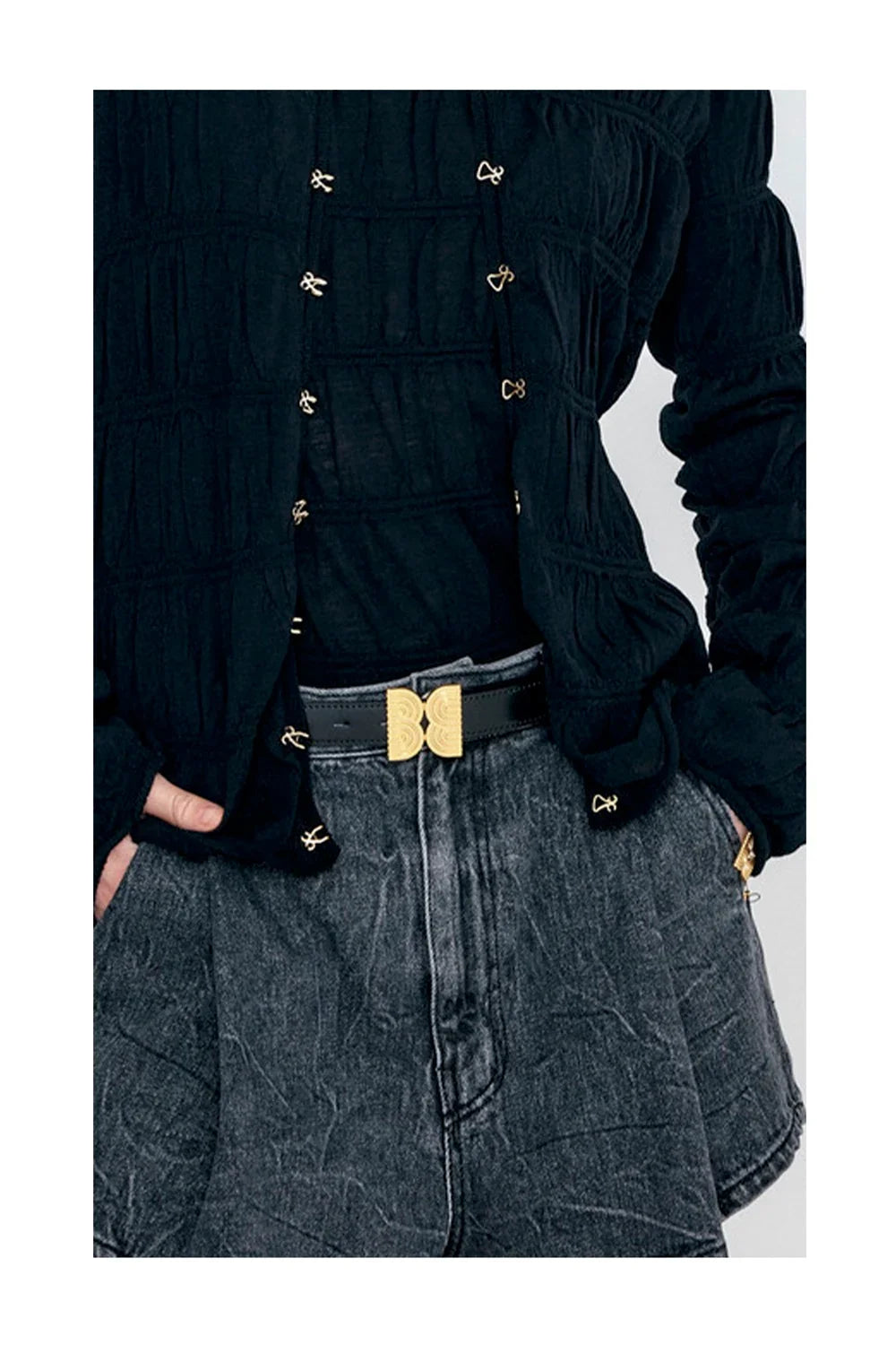 EENK Weme Pendant Belt with Big Logo-5