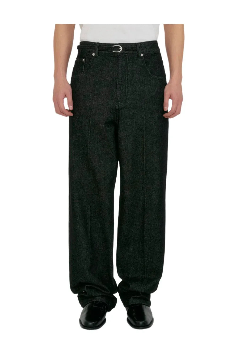 EENK ZMENIM Belted Denim Pants-2