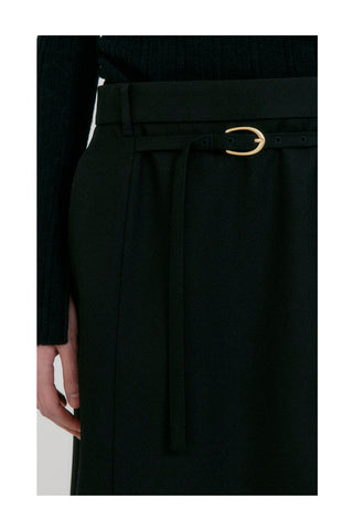 Zurian Belted Maxi Skirt