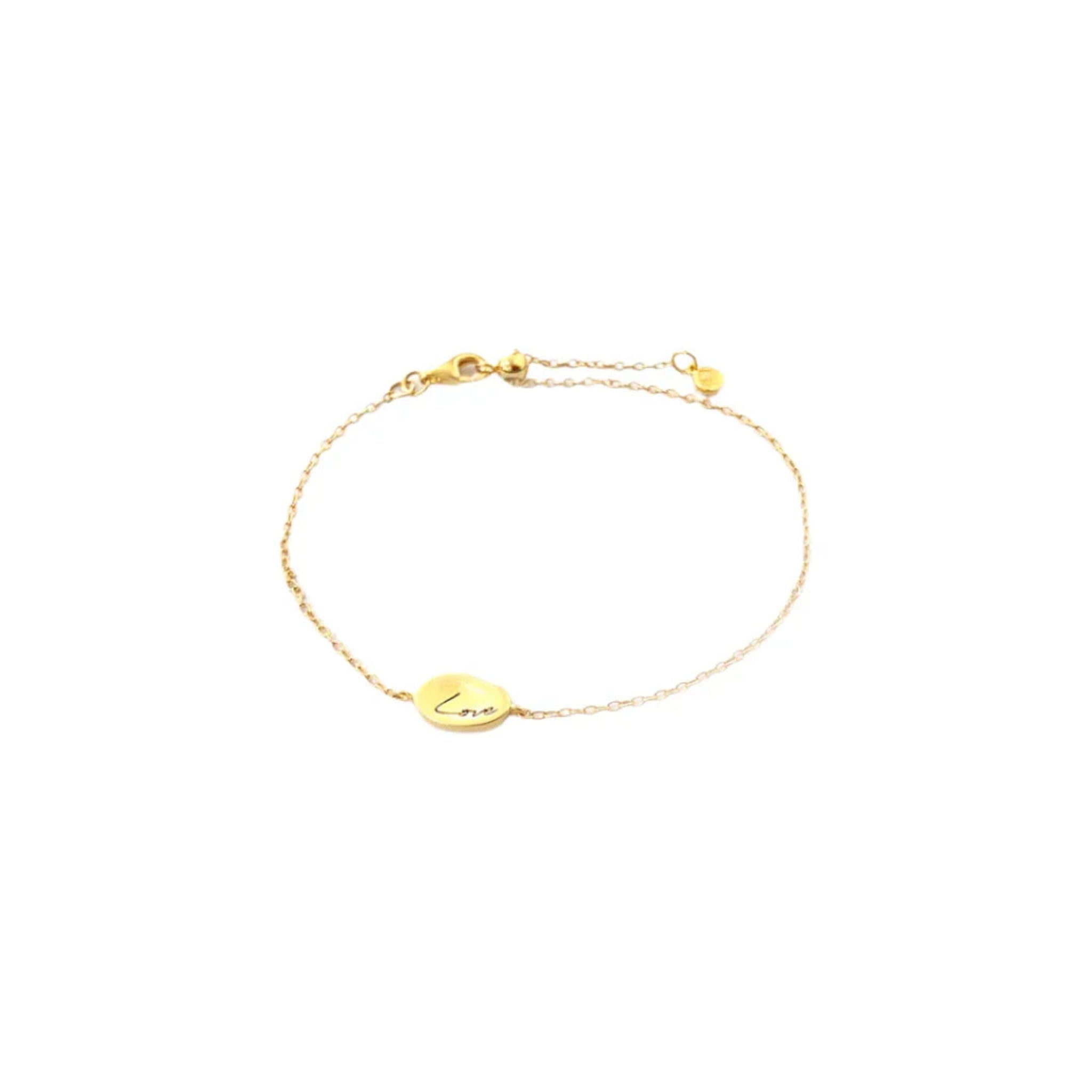 MSGRN Frida Mini Love Bracelet 18K Gold Plated 925 Silver