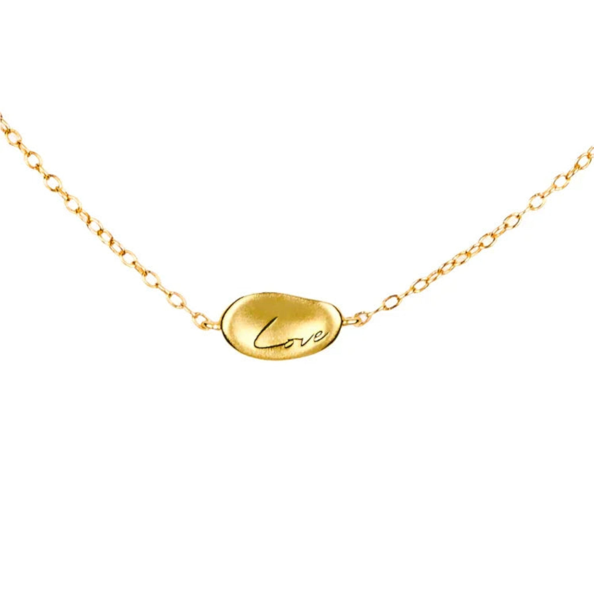 MSGRN Frida Mini Love Necklace 18K Gold plated 925 Silver