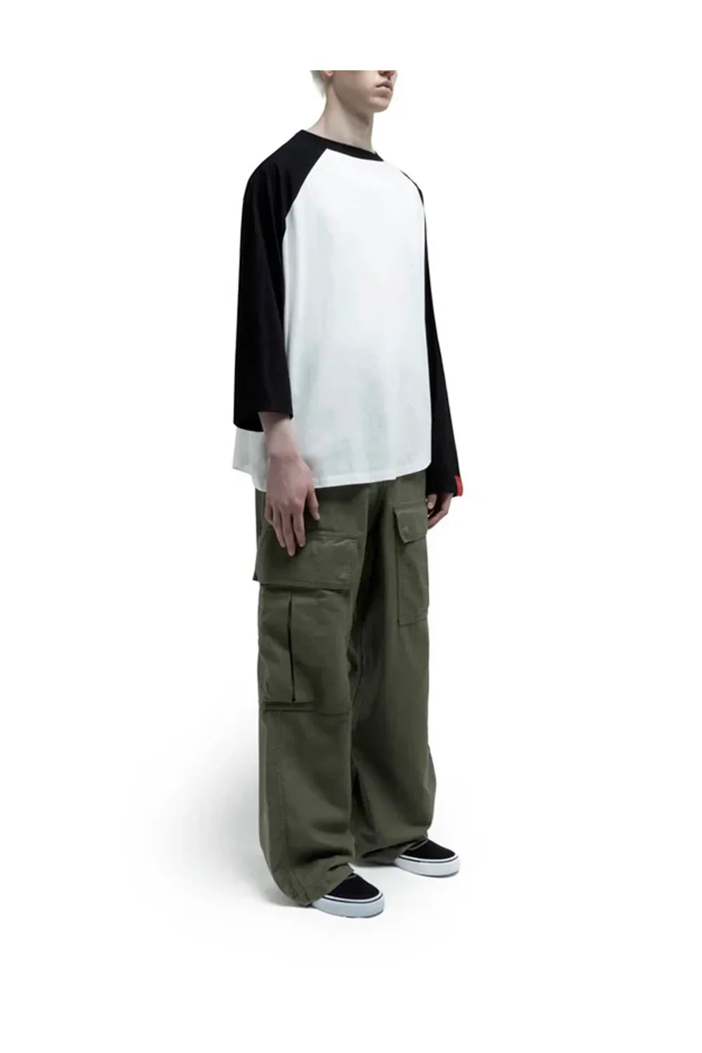 그래피티 카고 팬츠-3