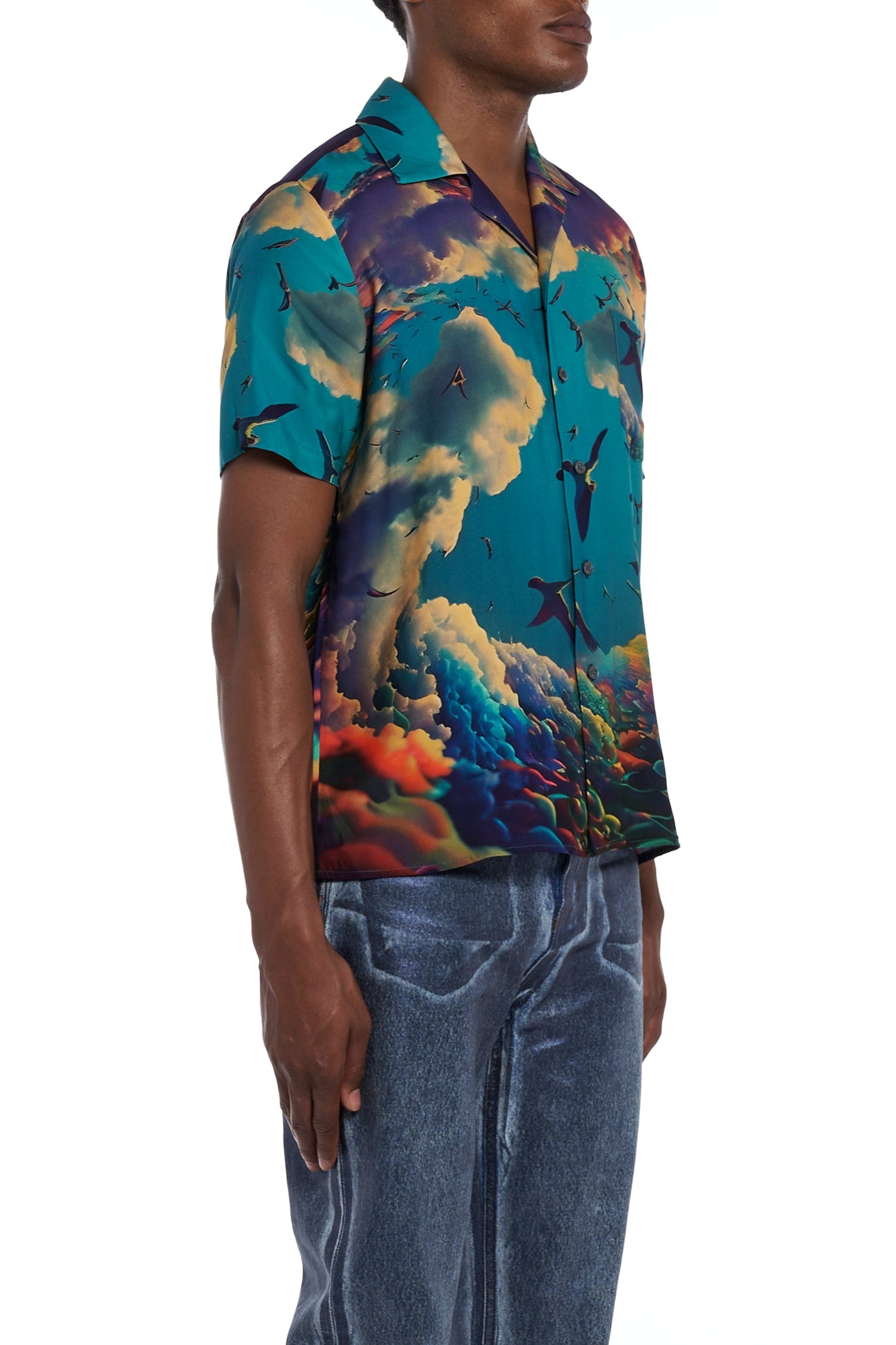MEMBERS OF THE RAGE Hawaiian Short Sleeve Shirt-2