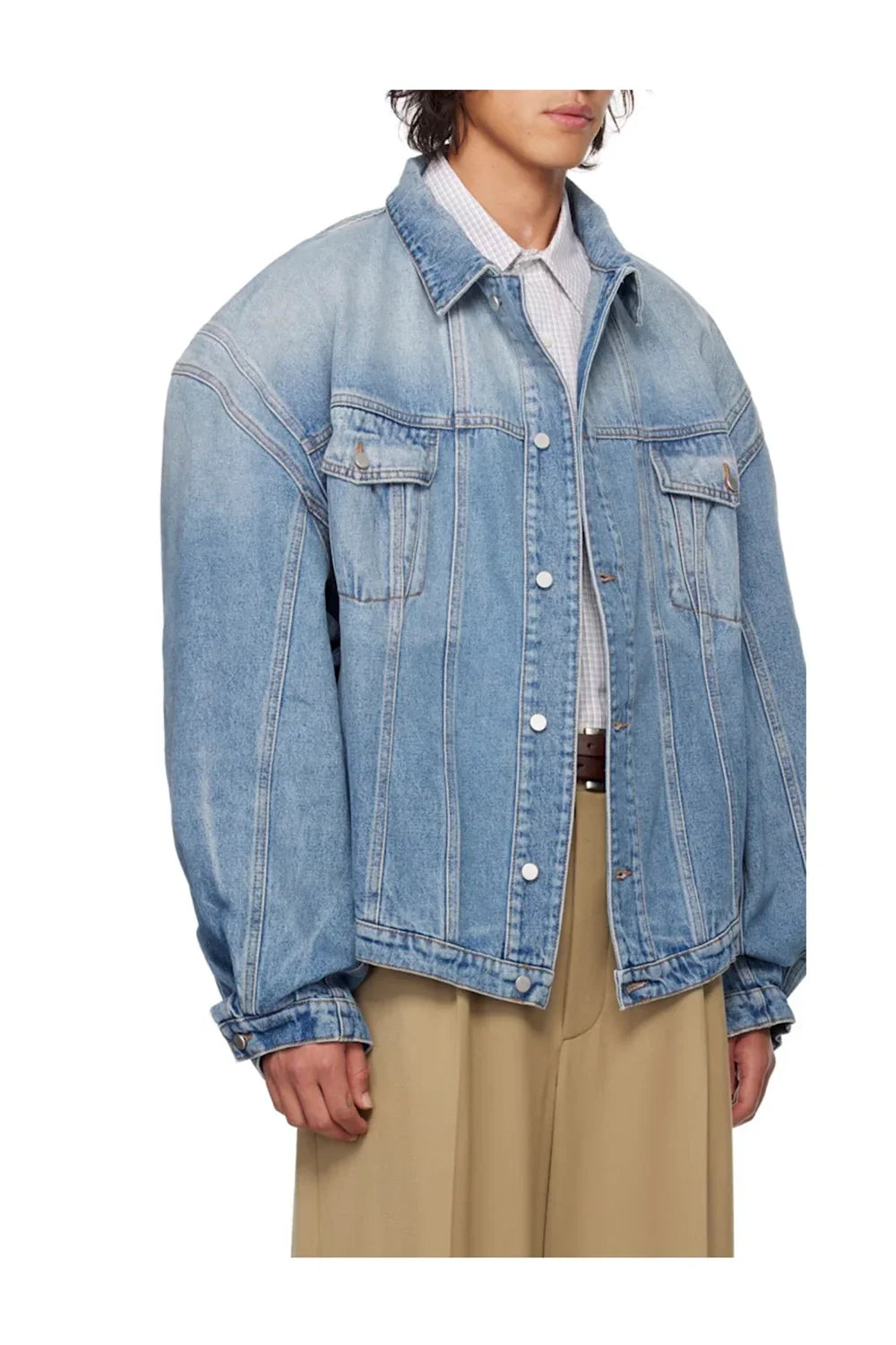 HED MAYNER Non-Stretch Denim Jacket-3