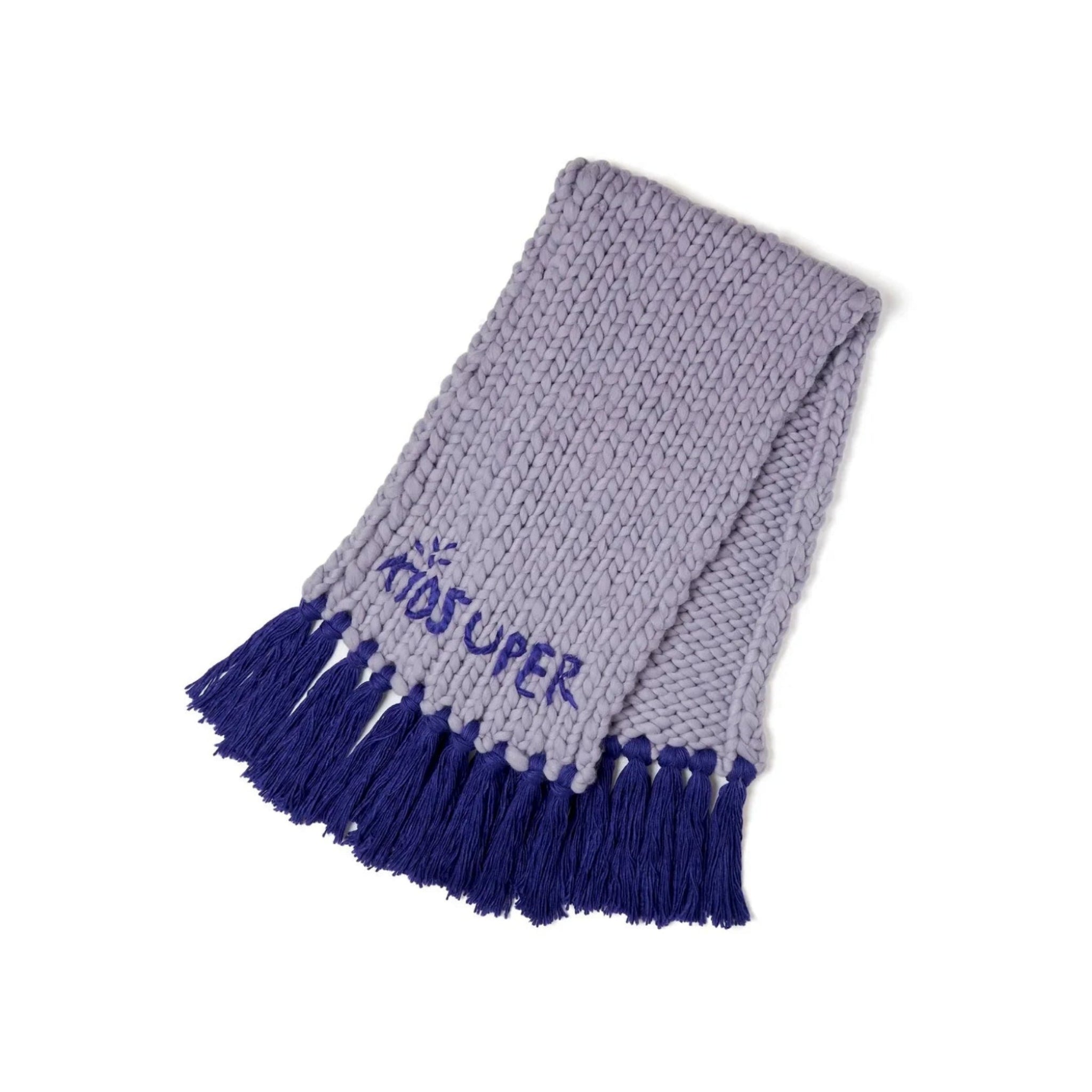 KIDSUPER Hand Knit Chunky Scarf
