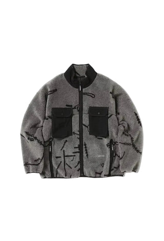 And Wander Daijiro Ohara Map Key Boa Jacket