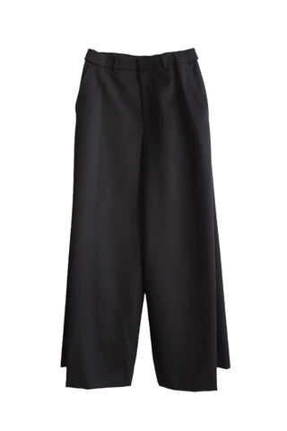 Wool Wide Pants