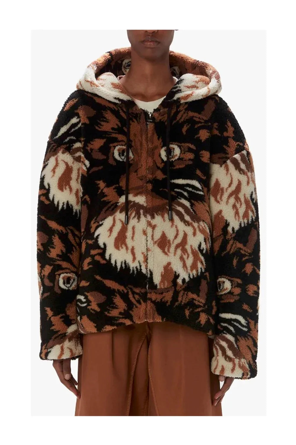 Zip Front Hooded Jacket-2