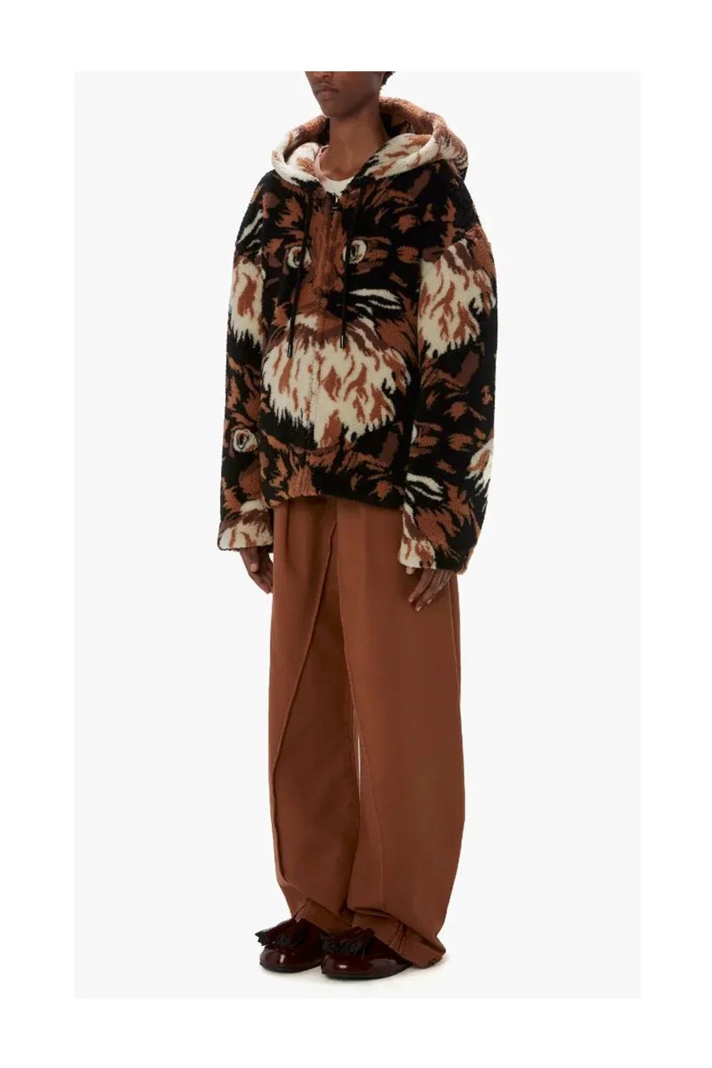 Zip Front Hooded Jacket-4