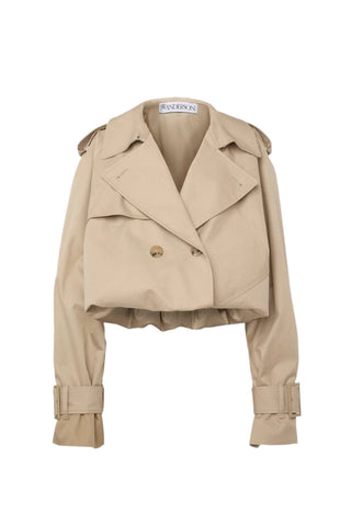 Cropped Trench Coat