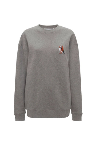 Puffin Embroidery Sweatshirt