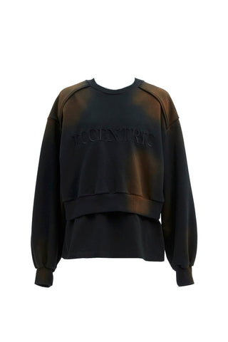 Over Dyed Double Layered Sweatshirt