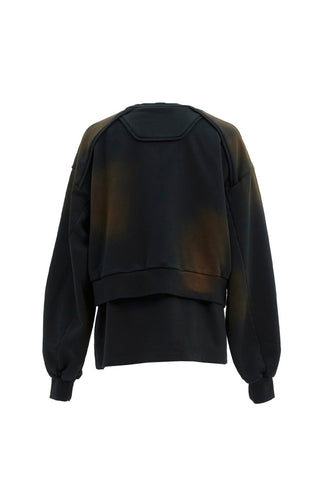 Over Dyed Double Layered Sweatshirt