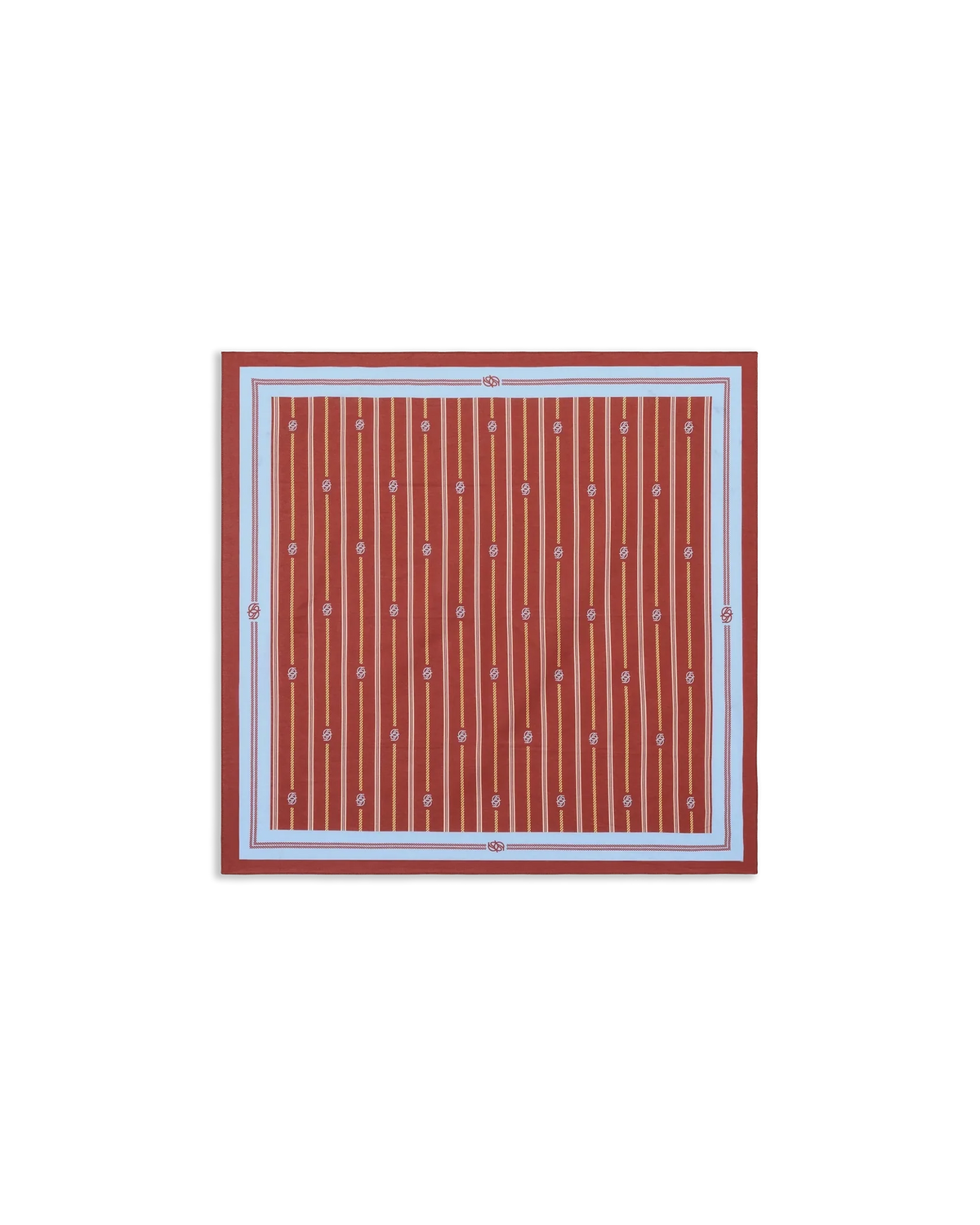DRÔLE DE MONSIEUR Foulard Rayure Monogramme