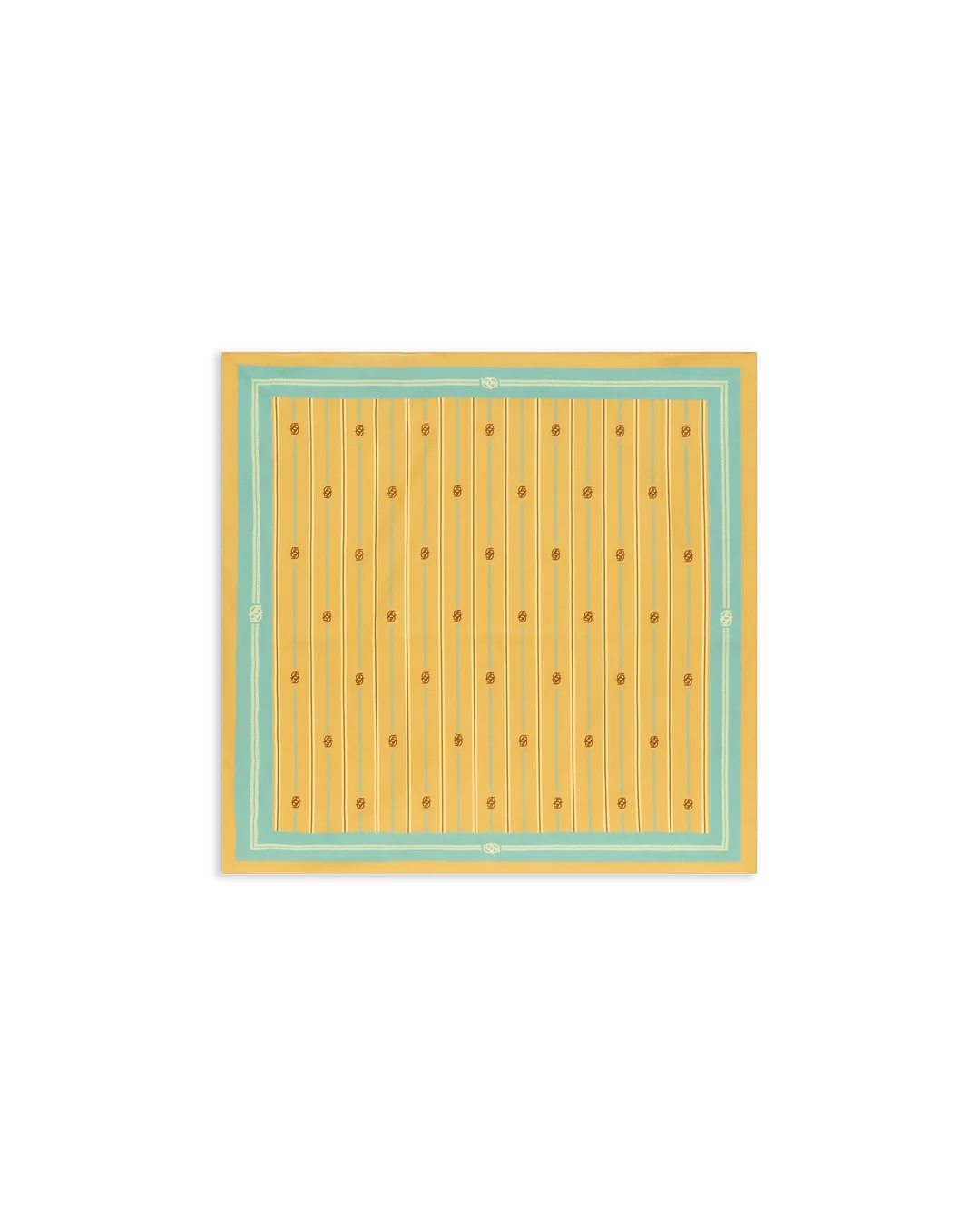DRÔLE DE MONSIEUR Foulard Rayure Monogramme