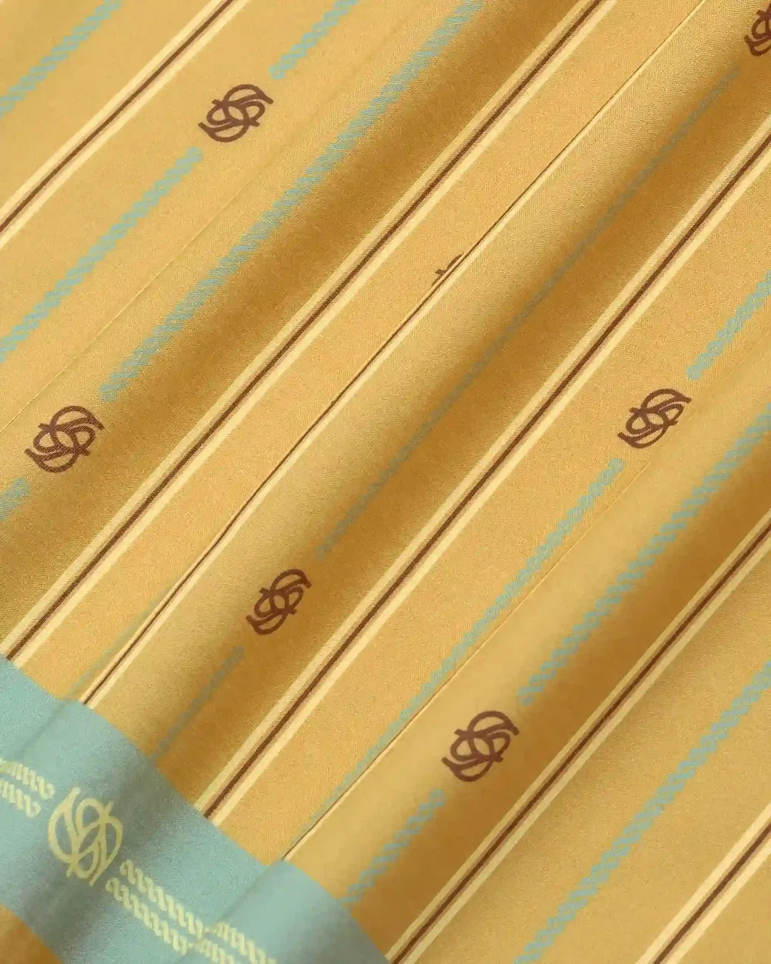 DRÔLE DE MONSIEUR Foulard Rayure Monogramme-5