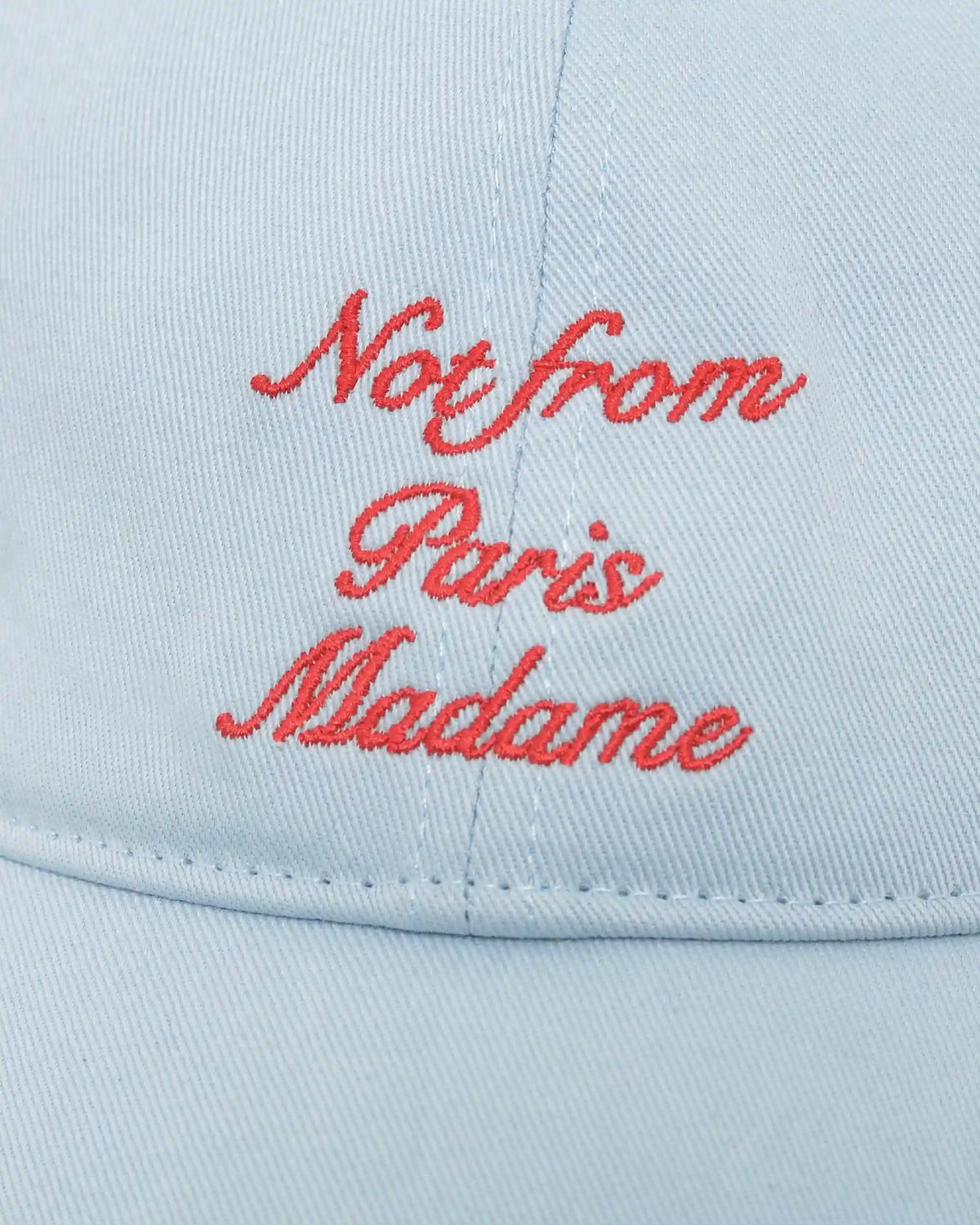 DRÔLE DE MONSIEUR Casquette Slogan Calligraphy