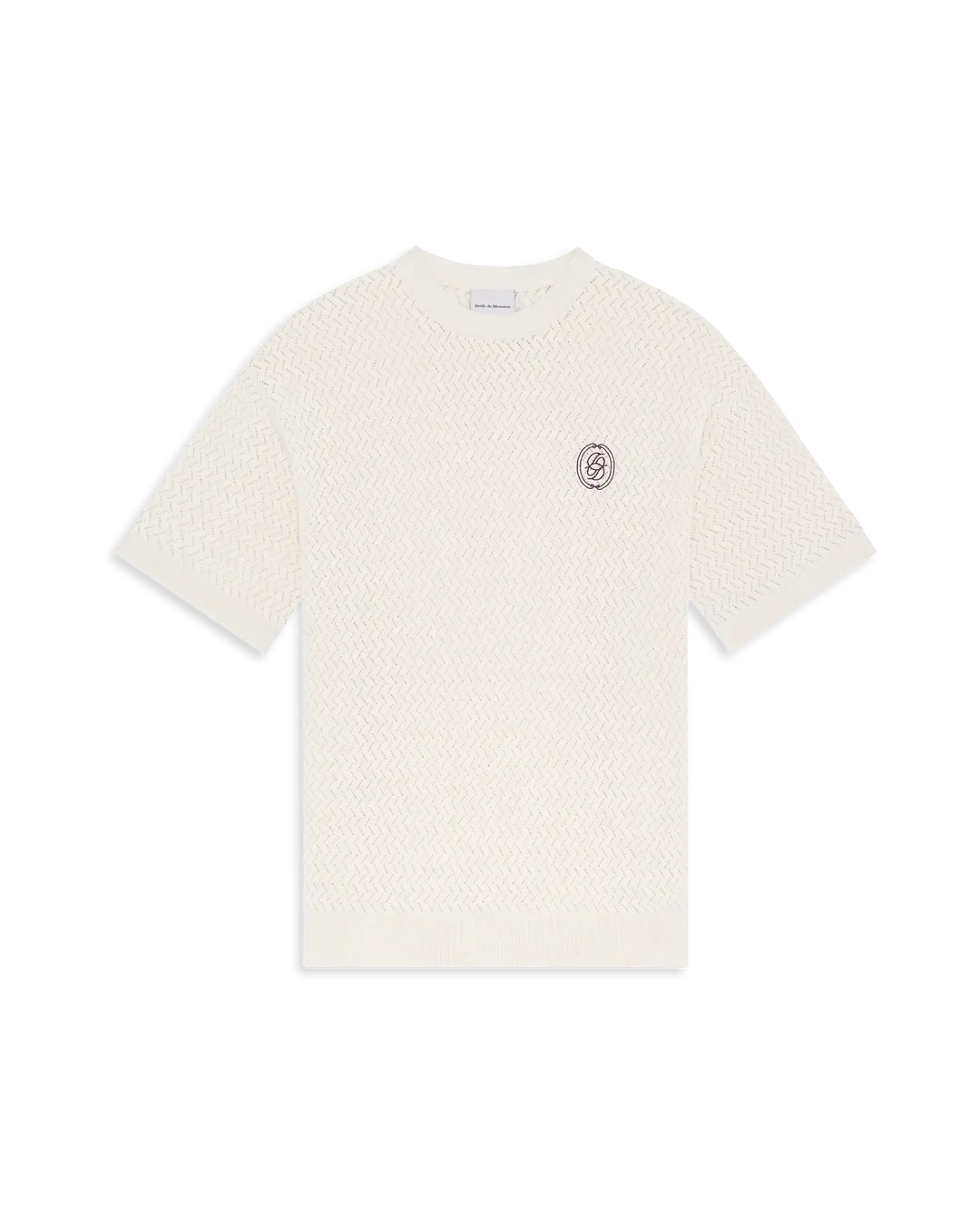 DRÔLE DE MONSIEUR T-Shirt Maille Ajourée D Miroir