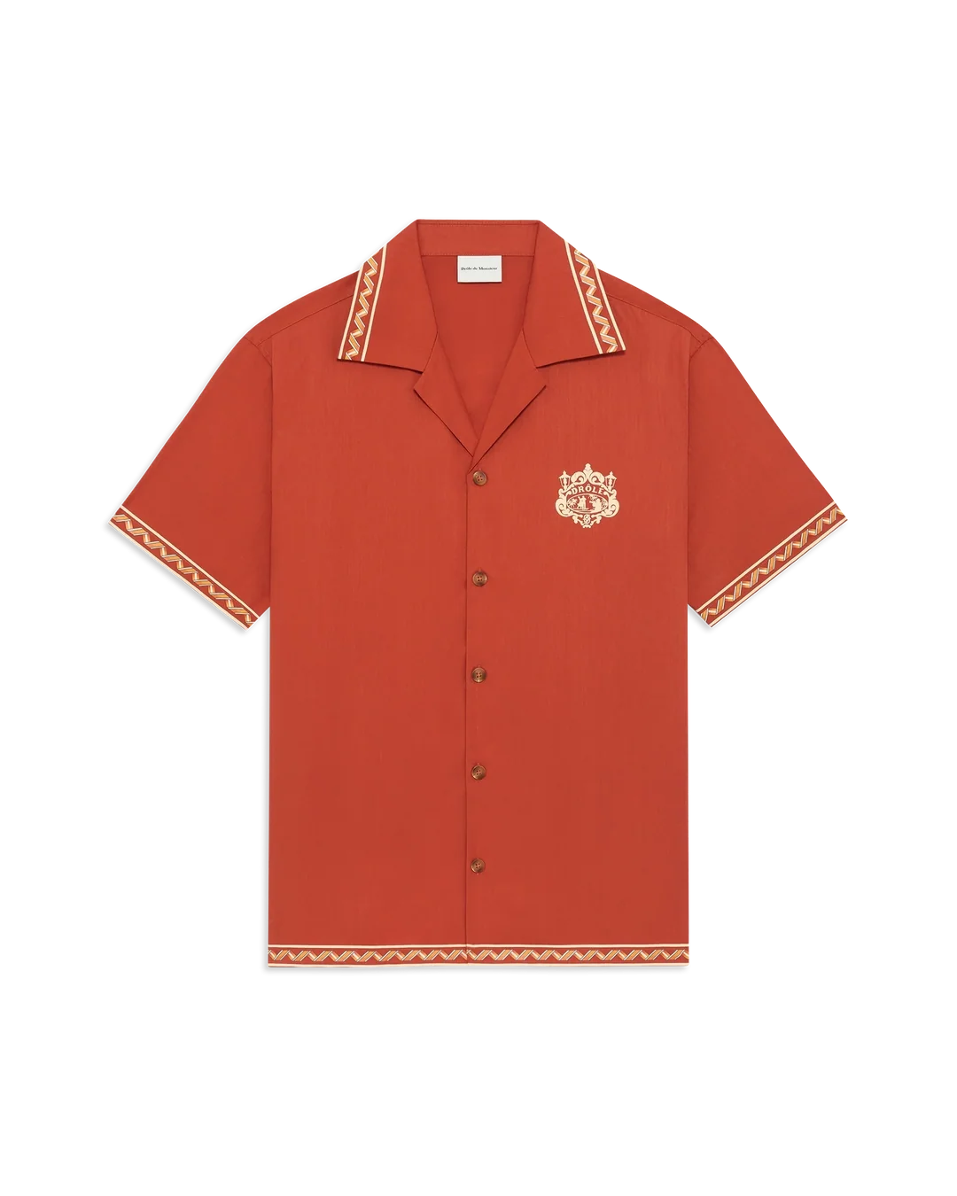 DRÔLE DE MONSIEUR Chemise Brodée Danseurs