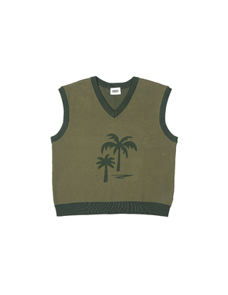 KROST NY Palm Tree Sweater Vest