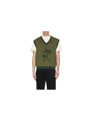 KROST NY Palm Tree Sweater Vest