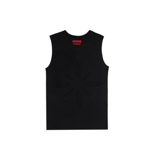 KUSIKOHC Origami Cut-Out Sleeveless Top